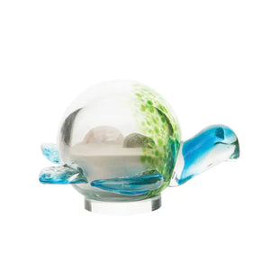BCL GLASS TURTLE SAND FIGURINE