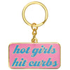 PBK KEYCHAIN HOT GIRLS HIT CURBS