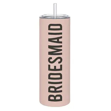 SBD "BRIDESMAID" MATTE SKINNY TUMBLER